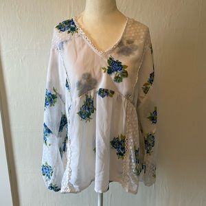 Floral blouse